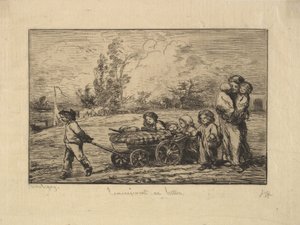 Moving into the Boat by Charles Francois Daubigny