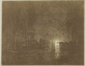Night Effect by Charles Francois Daubigny