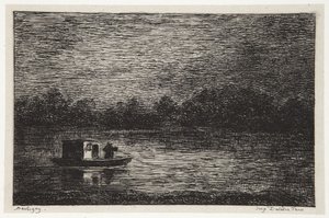 Night Voyage by Charles Francois Daubigny
