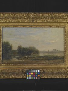On The Oise by Charles Francois Daubigny