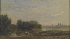 On the Oise by Charles Francois Daubigny