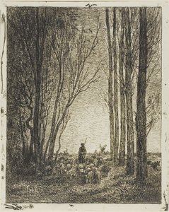 Return of the Flock by Charles Francois Daubigny