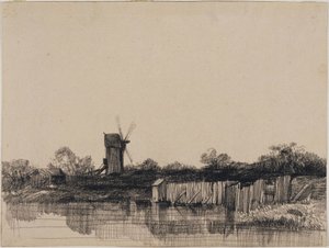 Scene in Holland by Charles Francois Daubigny