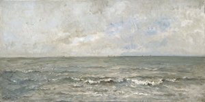 Seascape by Charles Francois Daubigny