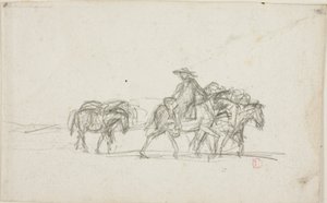 Study by Charles Francois Daubigny