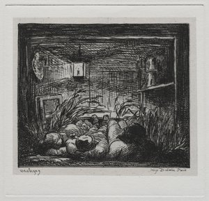 The Boat Trip: Bedding Down Aboard the Botin Night on the Boat by Charles Francois Daubigny