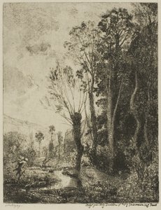 The Satyr by Charles Francois Daubigny