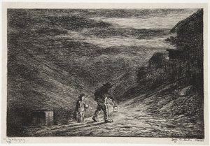 The Search for an Inn by Charles Francois Daubigny