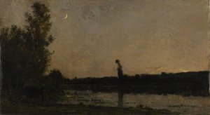 Twilight by Charles Francois Daubigny