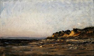 Villerville, Normandy by Charles Francois Daubigny