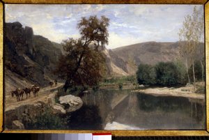The Banks of the Cousin Near Avallon