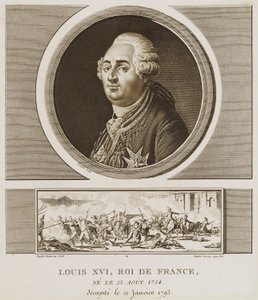 Louis XVI, King of France by Charles Francois Gabriel Levachez