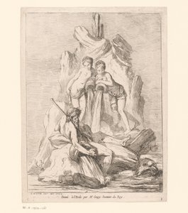 Fountain with Two Nymphs and a River God