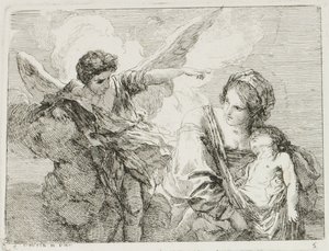 Hagar by Charles Francois Hutin