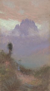 Untitled (Mountain Landscape) by Charles Franklin  Reaugh