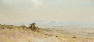 House Mountain on the Llano by Charles Franklin  Reaugh