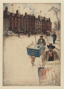 Bowling Green, 1910 by Charles Frederick William Mielatz