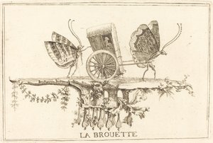 The Wheelbarrow by Charles Germain de Saint Aubin