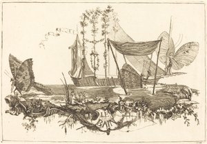 The Bath by Charles Germain de Saint Aubin