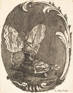 The Butterfly and the Turtle by Charles Germain de Saint Aubin