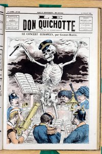 Cover of Le Don Quixote, number 422, Satirical in Colours by Charles Gilbert Martin