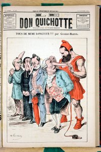 Cover of The Don Quixote, number 592, Satirical in Colors