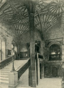Fan Pillar and Roof Outside Christchurch Hall