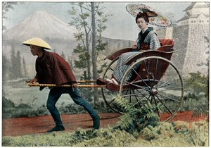 Rickshaw, Carriage of Japan