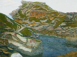 Boscastle Harbour by Charles Ginner