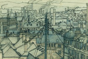 Leeds Roofs by Charles Ginner