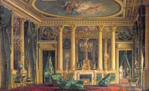 A Salon in the Hotel of Monsieur Basile Parent, Place Vendome, Paris, 1866