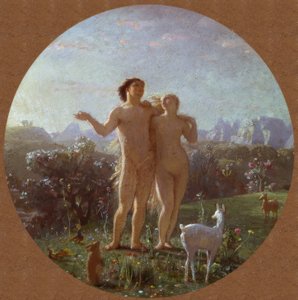 The Earthly Paradise by Charles Gleyre