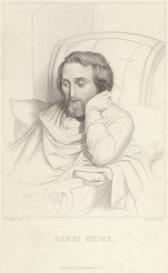 Portrait of Henri Heine