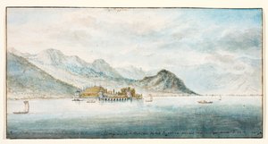 Isola Bella on Lake Maggiore, Italy by Charles Gore