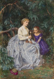 A Lesson Outdoors by Charles Green
