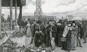 A London fair day at the Metropolitan Cattle Market