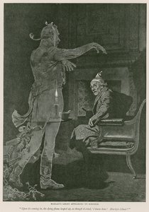 Illustration for A Christmas Carol by Charles Dickens by Charles Green