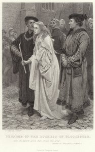 Penance of the Duchess of Gloucester, Henry VI, Pt 2, Act 2, Scene 4 by Charles Green