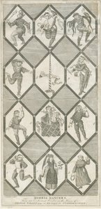 Betley Glass Window - Morris Dancers by Charles Grignion