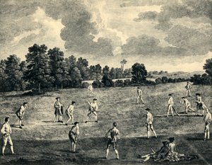 Cricket Match in Mary-Le-Bone Fields
