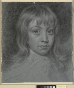 Portrait of Thomas Waller as a Child, Full Face to the Left by Charles Grignion d.Y.