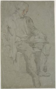 Study of a Sitting Youth