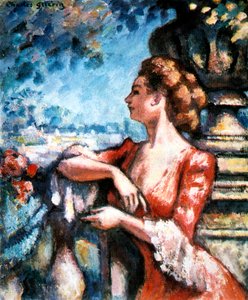 Expectation, 1907 by Charles Guerin