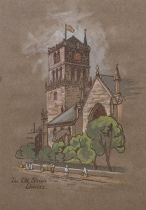 The Old Steeple, Dundee by Charles Gustav Louis Phillips