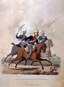 Light Dragoons Serving the East Indies, from 