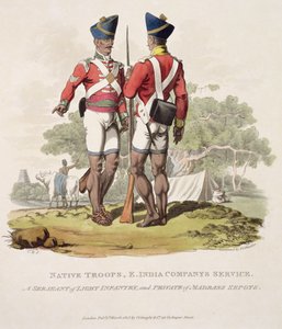 Native Troops in the East India Company