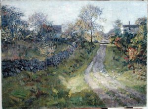 Hillside Road, Mystic, Connecticut by Charles Harold Davis