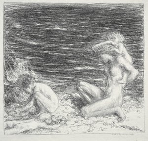 Sea and Breeze by Charles Haslewood Shannon