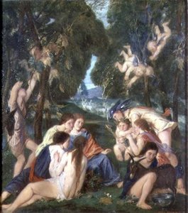 The Childhood of Bacchus by Charles Haslewood Shannon