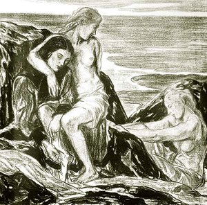 The Ebb Tide by Charles Haslewood Shannon